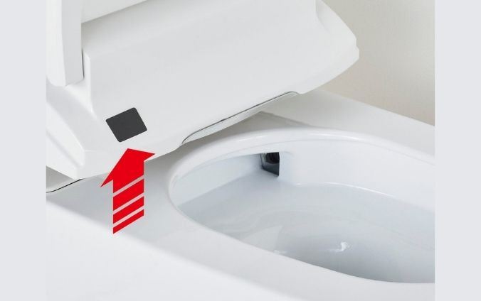 隙間を拭ける「お掃除リフトアップ」