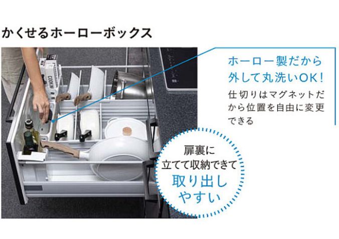 かくせるホーローボックス