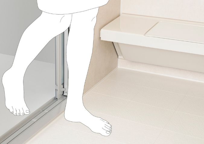 出入りがラクなドア