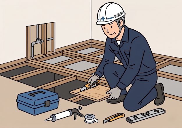 見えない下地処理へのこだわり