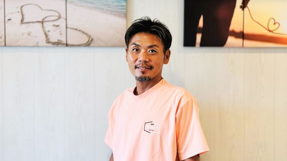 松美装の代表取締役の写真